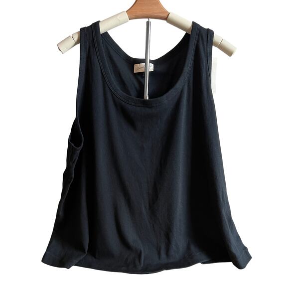 Universal Thread Women's Black Slim Fit Ribbed Tank Top - Size 3X - NWT - Picture 1 of 7